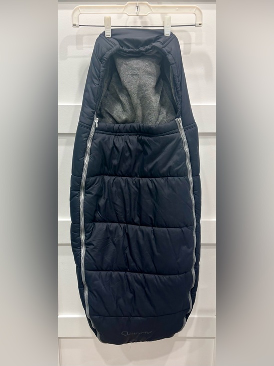 Quinny Other - Quinn Black Puffer Baby Stroller Footmuff with Hood